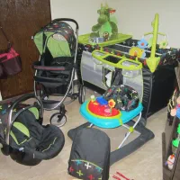 ست کامل نوزاد ۵ تکه از برند Hauck آلمان اصل