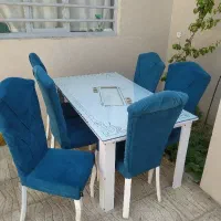 ناهارخوری ۶نفره .دراور.پشتی یکجاه