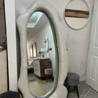 قاب آینه قدی دفرمه پاپیه ماشه