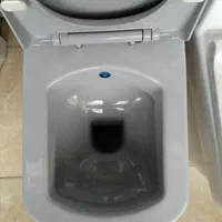 توالت فرنگی گاتریا ژوبیتر/ سفید-طوسی-مشکی|لوازم سرویس بهداشتی|تبریز, |دیوار