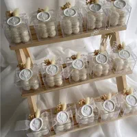 انواع شمع به صورت گیفت با تشریفات