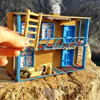 جا عودی طرح کلبه بسیار زیبا