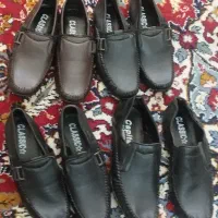 کفش مجلسی طرح چرم