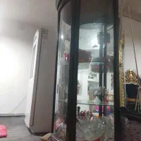 بوفه چوبی نیم دایره