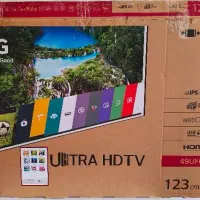 تلویزیون LG 49 اینچ 4k کم کارکرد