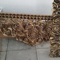 کتیبه پرده سالم و در حد نو