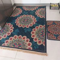 کناره و گلیم اشپز خونه سالم طرح ترنج|گلیم، جاجیم، گبه|همدان, |دیوار