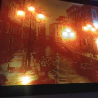 تابلوی زیبای چراغی برقی