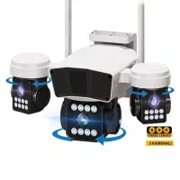 دوربین سیمکارتی 3 لنز واقعی چرخشی L3|دوربین مداربسته|تهران, حکیمیه|دیوار