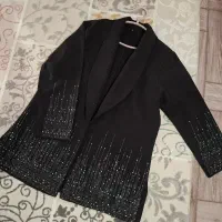 مانتو کتی نگین دار  سایز ۴۸ ۵۰