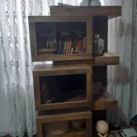 بوفه کمد تمام ام دی اف طرح چوب بسیار محکم وکاربردی|بوفه، ویترین، کنسول|مشهد, حجاب (شهرک غرب)|دیوار