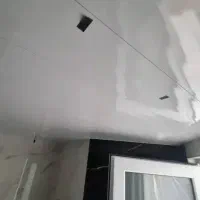 نصب سقف سرویس pvcو قرنیز