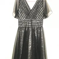 پیراهن مجلسی پولکی