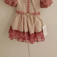 لباس بچگانه دخترانه سایز 4 تا 6 ماه