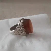 انگشتر عقیق سرخ یمنی