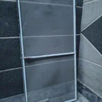 فروش یک در توری آلومینیومی به ابعاد ۹۵ در ۱۹۰