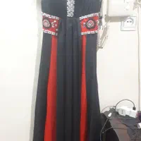 پیراهن مجلسی سنگ دوزی شده