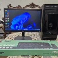 کامپیوتر قدرتمند ddr3 رم 8 هارد SSD مانیتور 19 LED