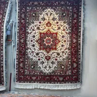 یک جفت قالیچه نو اصفهان نقشه اذرشهر ۲۰۰ در ۱۵۰|فرش|تبریز, |دیوار
