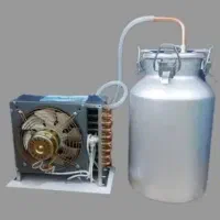 دیگ تقطیر ۲۵ لیتری و کندانسور مسی