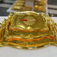 انواع سینی رنگ ثابت ضد زنگ دو تیکه و سه تیکه