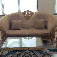 مبل نیمه سلطنتی هفت نفره در حد نو|مبلمان خانگی و میز عسلی|مشهد, ایثار|دیوار