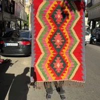 گلیم دستبافت پشمی|گلیم، جاجیم، گبه|فردیس, قریشی|دیوار