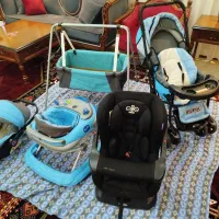 کالسکه و لوازم جانبی(سیسمونی بچه)