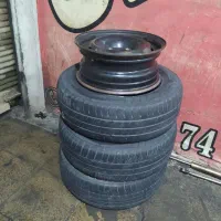 رینگ و لاستیک پژو 405|قطعات یدکی و لوازم جانبی|اسلام‌شهر, مظفریه|دیوار