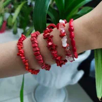 دستبندهای سنگ مرجان/ویژه ولنتاین