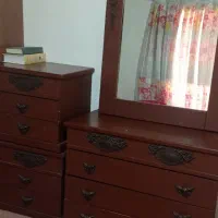 تخت و بوفه|تخت و سرویس خواب|تیکمه داش, |دیوار