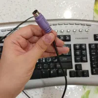 ۲ عدد کیبورد MEVA یکی یا پورت ps2 یکی usb|قطعات و لوازم جانبی رایانه|اصفهان, بهاران|دیوار