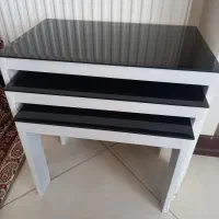 میز جلو مبلی و سه عدد گل میز|مبلمان خانگی و میز عسلی|اصفهان, شهریار|دیوار