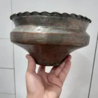 ظروف مسی،مس قدیمی|کلکسیون اشیاء عتیقه|فردوس (خراسان), |دیوار