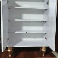 جاکفشی جادار مدل گل رز مناسب روز مادر یا روز زن|جاکفشی، کمد، دراور|قم, قلعه کامکار|دیوار