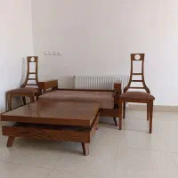 نیم ست چوبی|مبلمان خانگی و میز عسلی|سقز, |دیوار