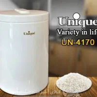 سطل زباله و سطل برنج یونیک اصل دوجداره جهیزیه