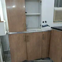 کابینت فلزی کارکرده ۳متری بهمراه یک عدد بوفه|مصالح و تجهیزات ساختمان|اندیمشک, |دیوار