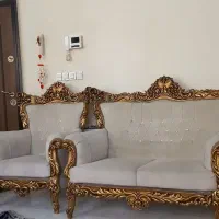 مبلمان استیل ۷نفره|مبلمان خانگی و میز عسلی|تهران, جی|دیوار