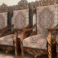 6 عددمبل قالی|مبلمان خانگی و میز عسلی|سیرجان, |دیوار