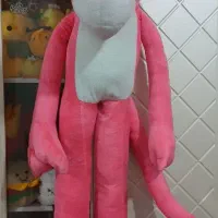 عروسک پلنگ صورتی یک متری فقط ۲۰۰ تومن