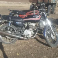 موتور ۱۲۵ چراغ گرد|موتورسیکلت|گهواره, |دیوار