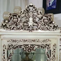 گنجه|بوفه، ویترین، کنسول|مشهد, کارمندان دوم|دیوار