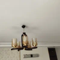 لوستر آویز 5 شاخه|لوستر و چراغ آویز|شیراز, کلاهدوز|دیوار