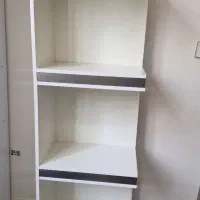 شلف ام دی اف هایگلاس اصل خیلی در حد نو محکم|کتابخانه، شلف، قفسه‌های دیواری|تهران, نبی اکرم|دیوار