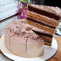 کیک تولد خانگی|خوردنی و آشامیدنی|قم, کلهری|دیوار