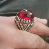 انگشتر نقره یاقوت قرمز معاوضه با گوشی اندرویید