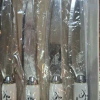 کارد و چنگال میوه خوری سرامیکی و سینی|ظروف سرو و پذیرایی|تهران, خرمشهر|دیوار