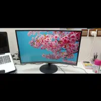 مانیتور خمیده27اینج سامسونگ اسپیکر دار در حد اک اک