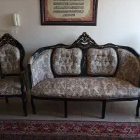 مبل نه نفره سلطنتی|مبلمان خانگی و میز عسلی|سنندج, |دیوار